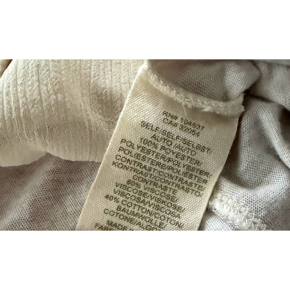 TINY Anthropologie Maud Victorian Cutout Top Embroidered Women's Small Romantic - Picture 10 of 12